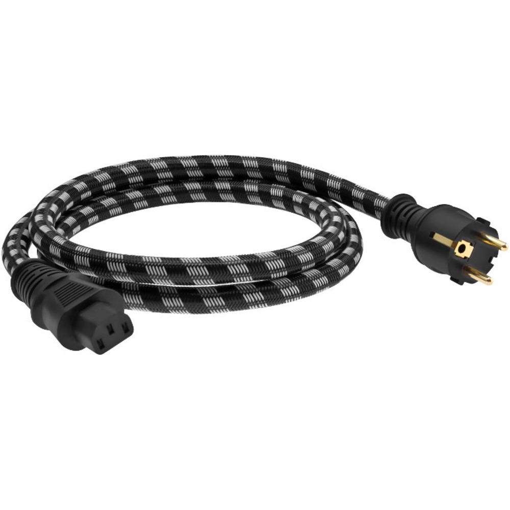 Кабель силовой Schuko - IEC C13 Real Cable PSOCC4MF 1.5m