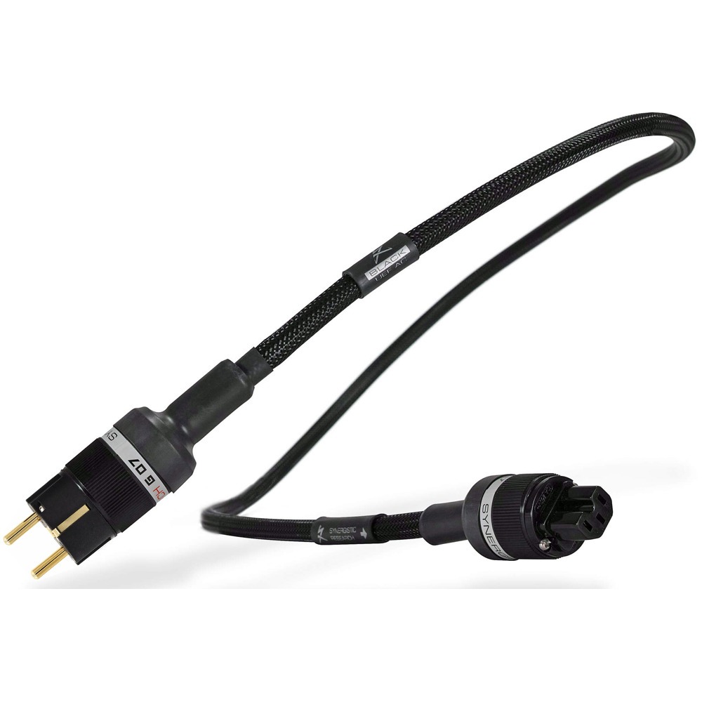 Кабель силовой Schuko - IEC C13 Synergistic Research UEF Black Power Cable 15A 1.5m