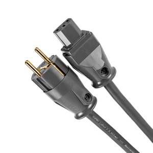 Кабель силовой Schuko - IEC C13 Supra LoRad 2.5 SPC CS-EU/Angled 2.0m