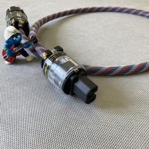 Силовой кабель Furutech FP-1 (Fur-E11Cu/11Cu) Tricolor 1.0m