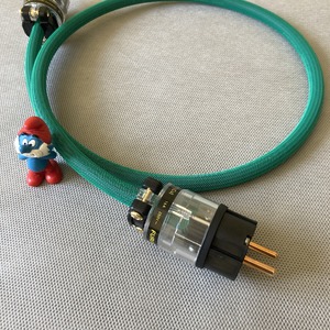Силовой кабель Furutech FP-1 (Fur-E11Cu/11Cu) Green 1.5m