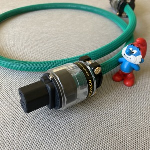 Силовой кабель Furutech FP-1 (Fur-E11Cu/11Cu) Green 1.5m