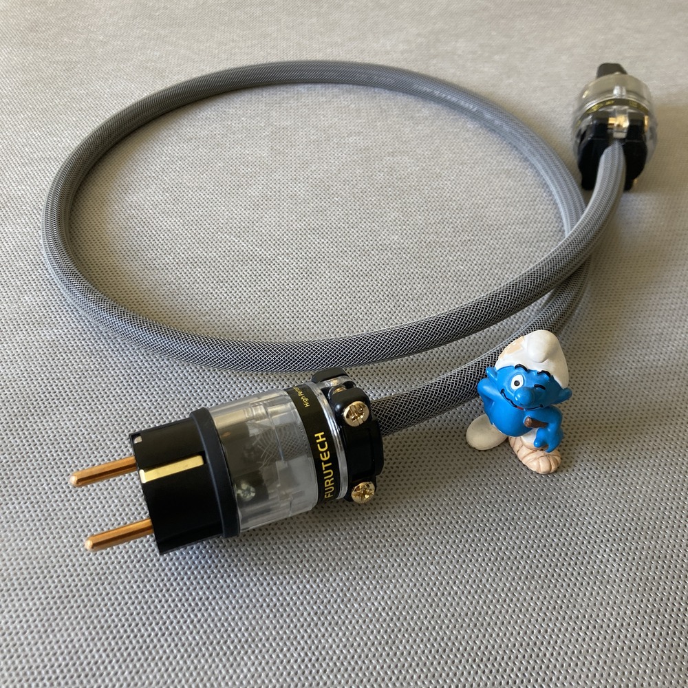 Силовой кабель Furutech FP-1 (Fur-E11Cu/11Cu) Grey 2.5m