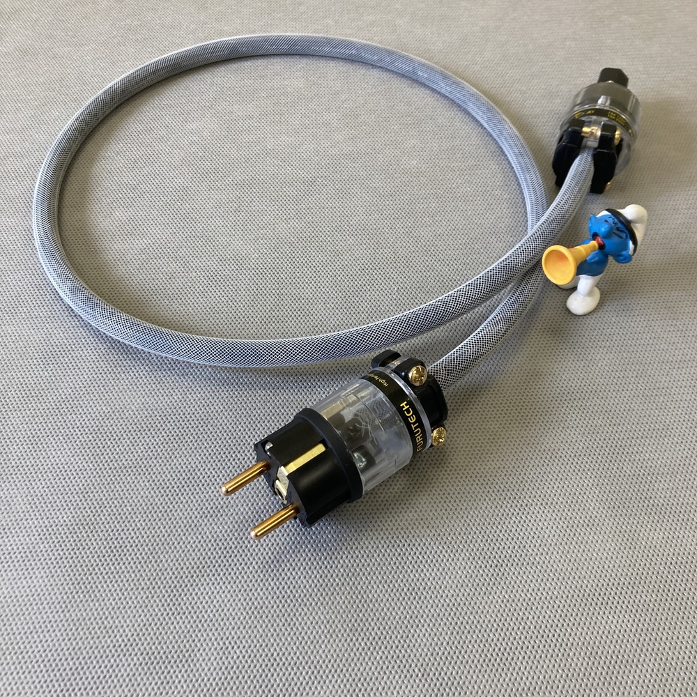 Силовой кабель Furutech FP-1 (Fur-E11Cu/11Cu) White 1.5m