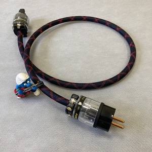 Силовой кабель Furutech FP-1 (Fur-E11Cu/11Cu) Black-Red 1.0m