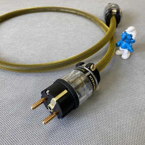 Силовой кабель Furutech FP-1 (Fur-E11Cu/11Cu) Yellow 1.5m