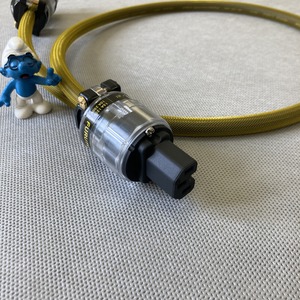 Силовой кабель Furutech FP-1 (Fur-E11Cu/11Cu) Yellow 1.5m