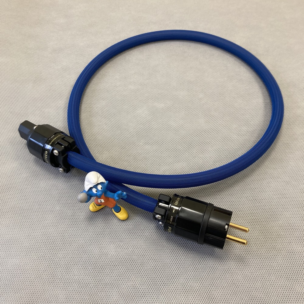 Силовой кабель Furutech FP-314Ag (Fur-E11G/11G) Blue 2.0m