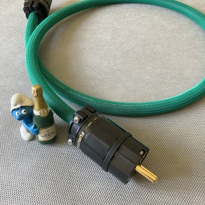 Силовой кабель Furutech FP-314Ag (Fur-E11G/11G) Green 0.75m