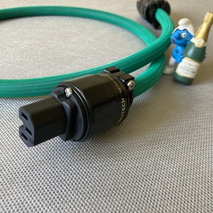 Силовой кабель Furutech FP-314Ag (Fur-E11G/11G) Green 0.75m