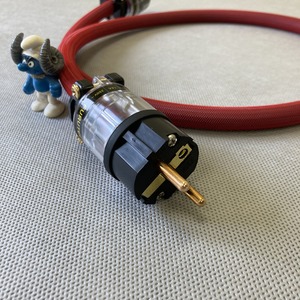 Силовой кабель Furutech FP-314Ag (Fur-E11Cu/11Cu) Red 2.0m