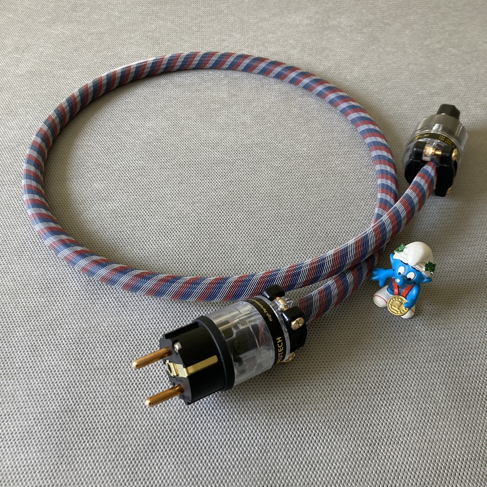 Силовой кабель Furutech FP-314Ag (Fur-E11Cu/11Cu) Tricolor 2.5m