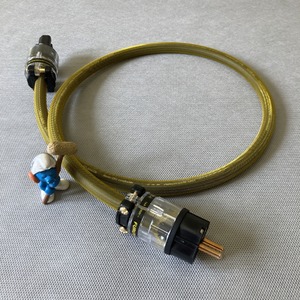 Силовой кабель Furutech FP-314Ag (Fur-E11Cu/11Cu) Yellow 1.5m