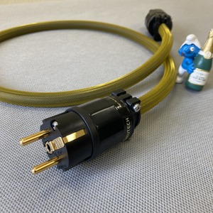 Силовой кабель Furutech FP-314Ag (Fur-E11G/11G) Yellow 1.5m