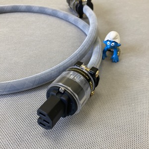 Силовой кабель Furutech FP-314Ag (Fur-E11Cu/11Cu) White 0.75m