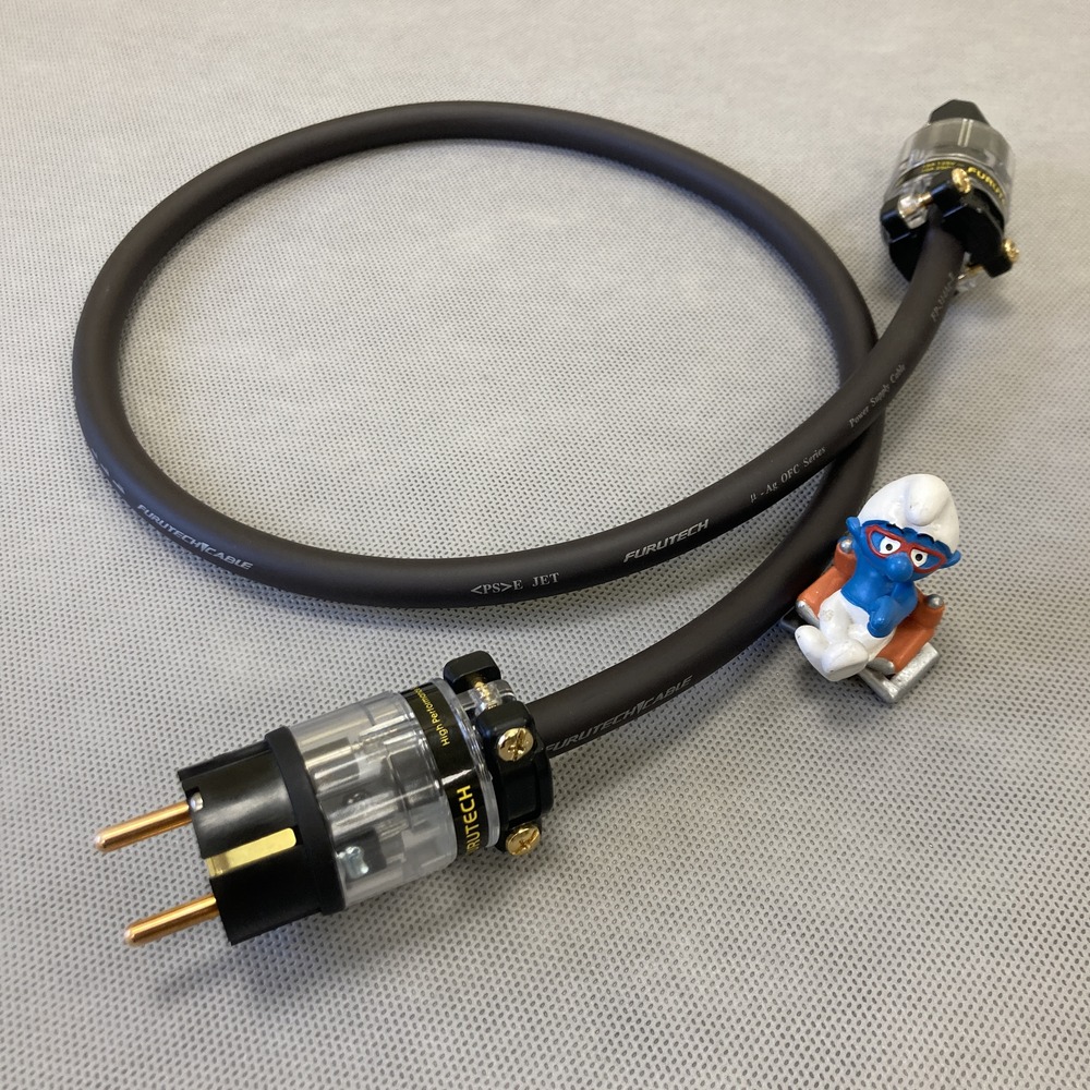Силовой кабель Furutech FP-314Ag (Fur-E11Cu/11Cu) SE 1.5m