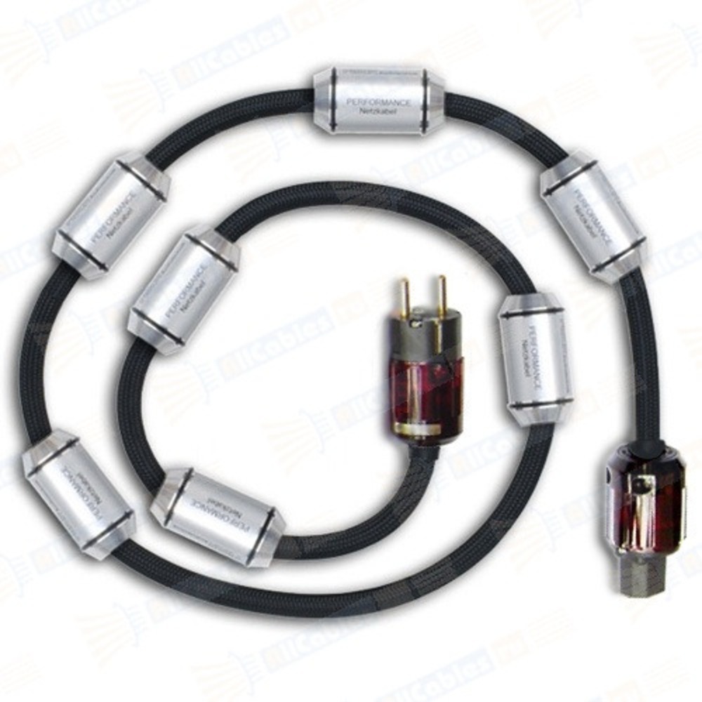 Кабель силовой Schuko - IEC C19 Fisch Audiotechnik Performance-7 Gold (C19) 1.5m