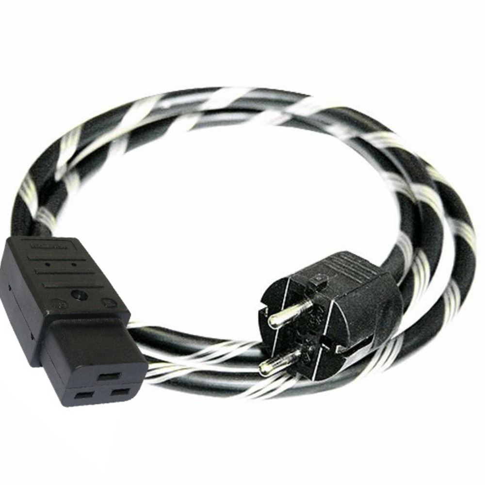 Кабель силовой Schuko - IEC C19 Studio Connection Carbon Screen Power Cord (IEC C19) 1.5m