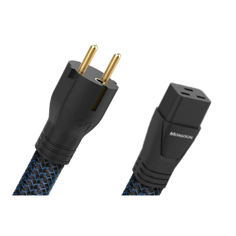 Кабель силовой Schuko - IEC C19 Audioquest Monsoon (IEC C19) 2.0m