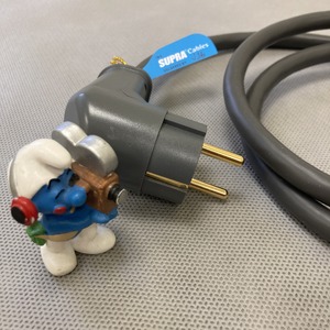 Кабель силовой Schuko - IEC C19 Supra LoRad 2.5 SPC CS-16-EU/Angled 1.5m