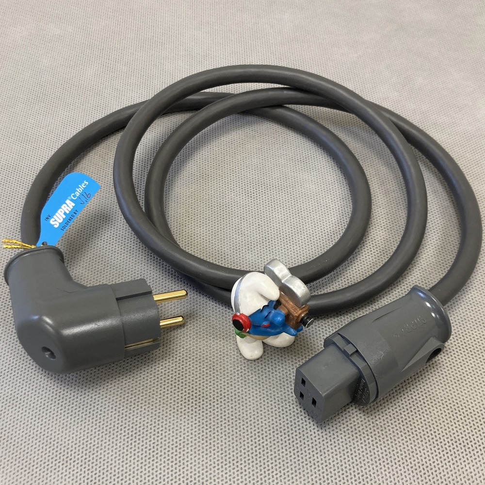 Кабель силовой Schuko - IEC C19 Supra LoRad 2.5 SPC CS-16-EU/Angled 2.0m
