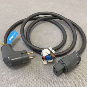 Кабель силовой Schuko - IEC C19 Supra LoRad 2.5 SPC CS-16-EU/Angled 2.0m