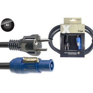 Кабель силовой Schuko - powerCON Stagg XPW5PCAPEU15 5.0m