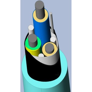 Кабель силовой в нарезку Supra LoRad 3X2.5 50m
