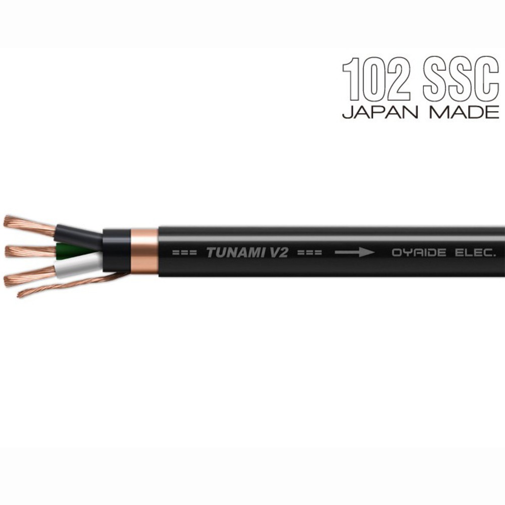 Отрезок силового кабеля Oyaide (арт. 6130) Tunami V2 0.98m