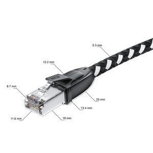 Кабель витая пара патч-корд Greenconnect GCR-52780 10.0m