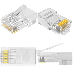 Патч-корд Rexant 02-0105-105 U/UTP CAT 5e желтый 1.5m