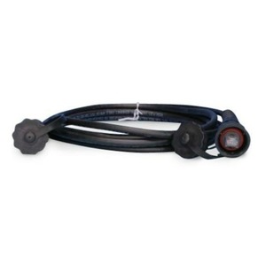 Промышленный патч-корд Hyperline PC-IE-LPM-UTP-RJ45-RJ45-C5e-5M-BK 5.0m