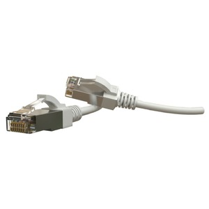 Кабель витая пара патч-корд Hyperline PC-LPT-SFTP-RJ45-RJ45-C6-2M-LSZH-WH S/FTP 2.0m