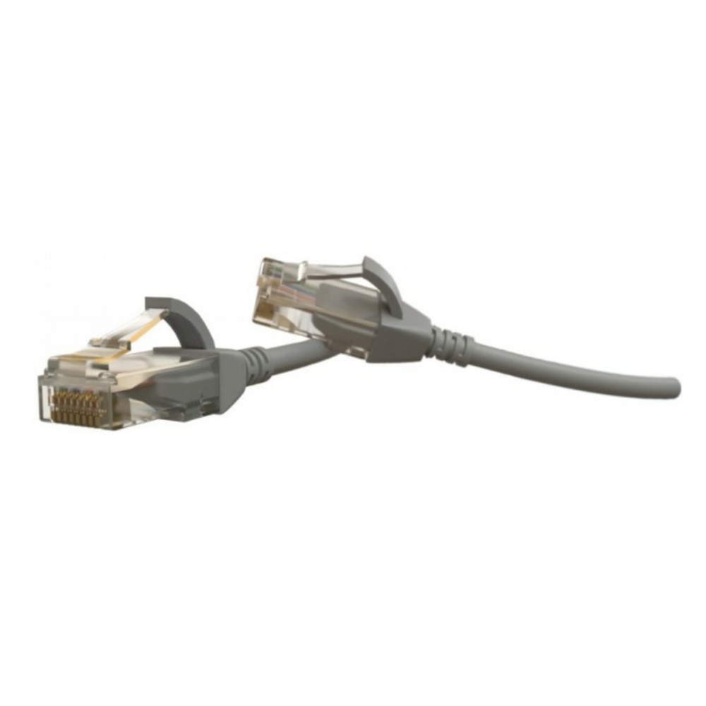 Кабель витая пара патч-корд Hyperline PC-LPT-UTP-RJ45-RJ45-C6-2M-LSZH-WH 2.0m