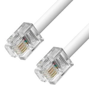 Кабель телефонный патч-корд Greenconnect GCR-TP6P4C 10.0m