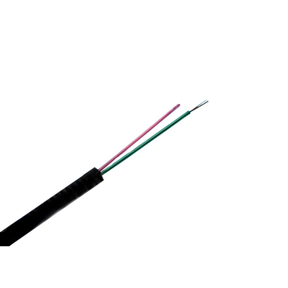 Кабель телефонный в нарезку NETKO 51153 2с, (CCS, 2*7*0,10), 100м, плоский, черный