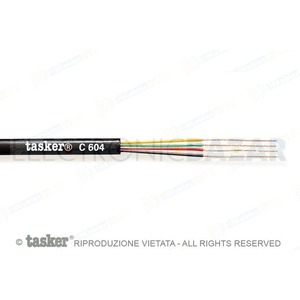 Кабель телефонный в нарезку Tasker C604 White