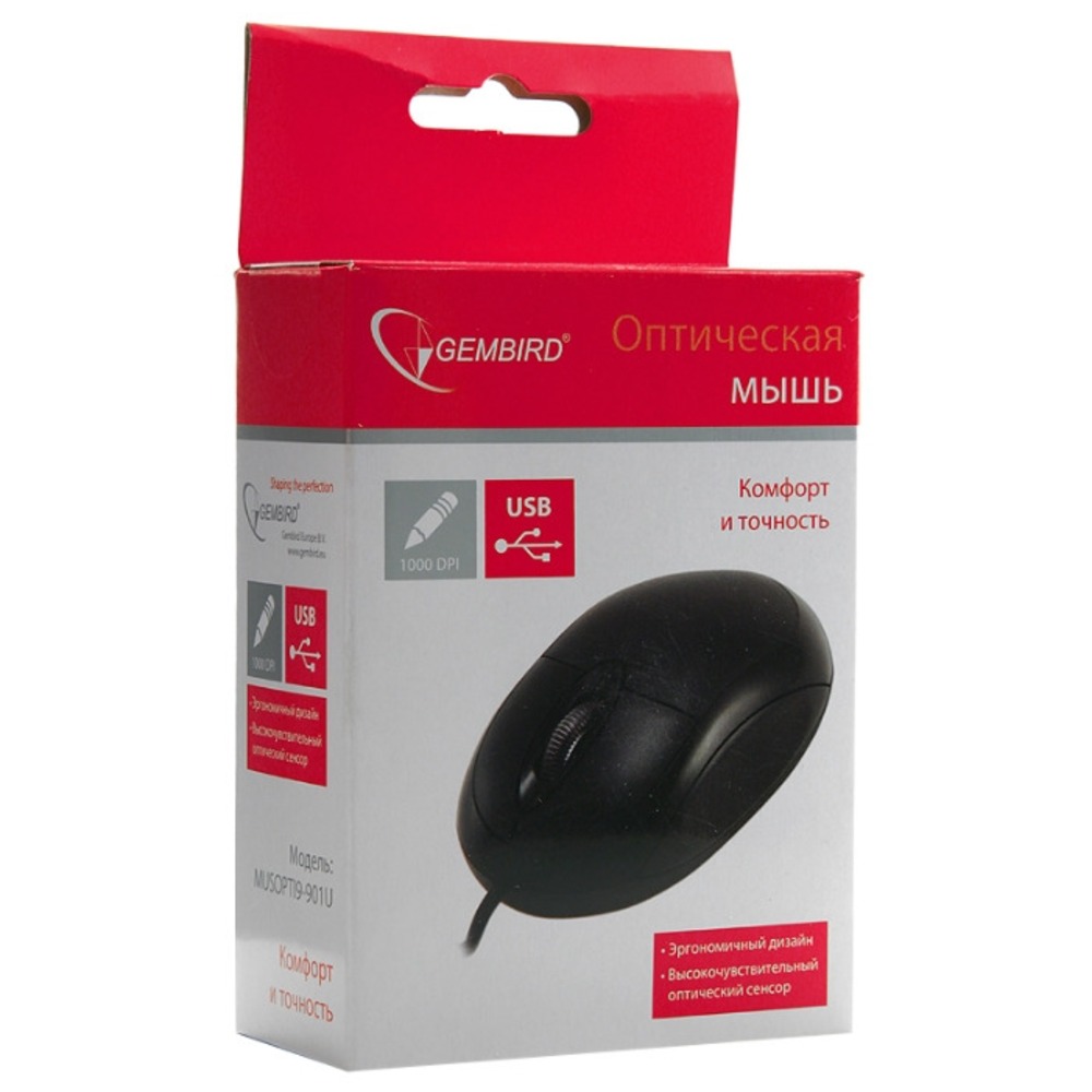 Мышь Gembird MUSOPTI9-901U