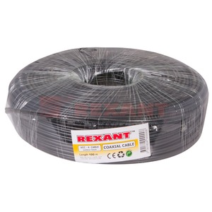 Кабель видеонаблюдения Rexant 01-4204 VCC-4 (4x0.5мм) OUTDOOR (ККСПГ)
