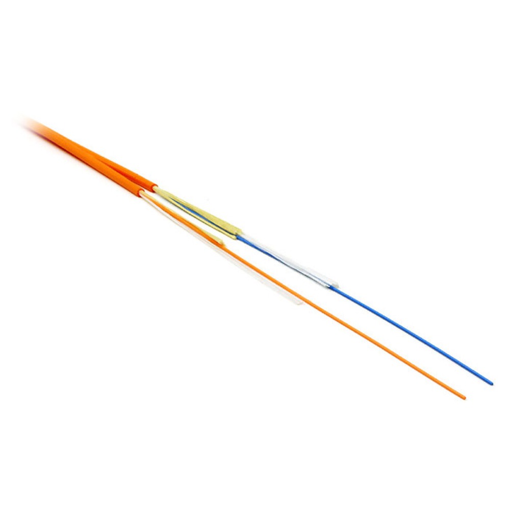 Кабель видеонаблюдения Hyperline FO-ZIP-IN-9-2-FRPVC (1 м)