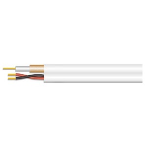 Кабель видеонаблюдения MrCable VIZOR DIS/SL27 белый