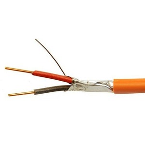 Кабель пожарной сигнализации NETKO 54529 КПСЭнг FRLS, 1*2*0.75мм2 (1.0мм) 200м, красный