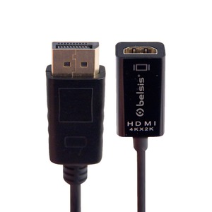 Переходник DisplayPort - HDMI Belsis BW8802 0.2m