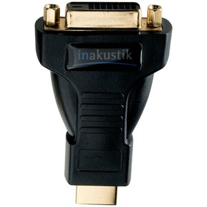 Переходник HDMI - DVI Inakustik 0083241 HDMI(m) -> DVI-D(f) adapter