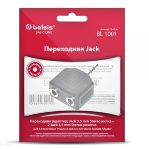 Переходник Jack - Jack Belsis BL1001