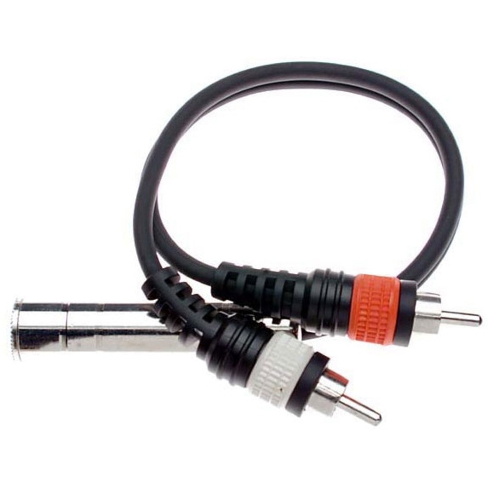 Переходник Jack - RCA Stagg YC-0,1/1PF2CH 0.10m