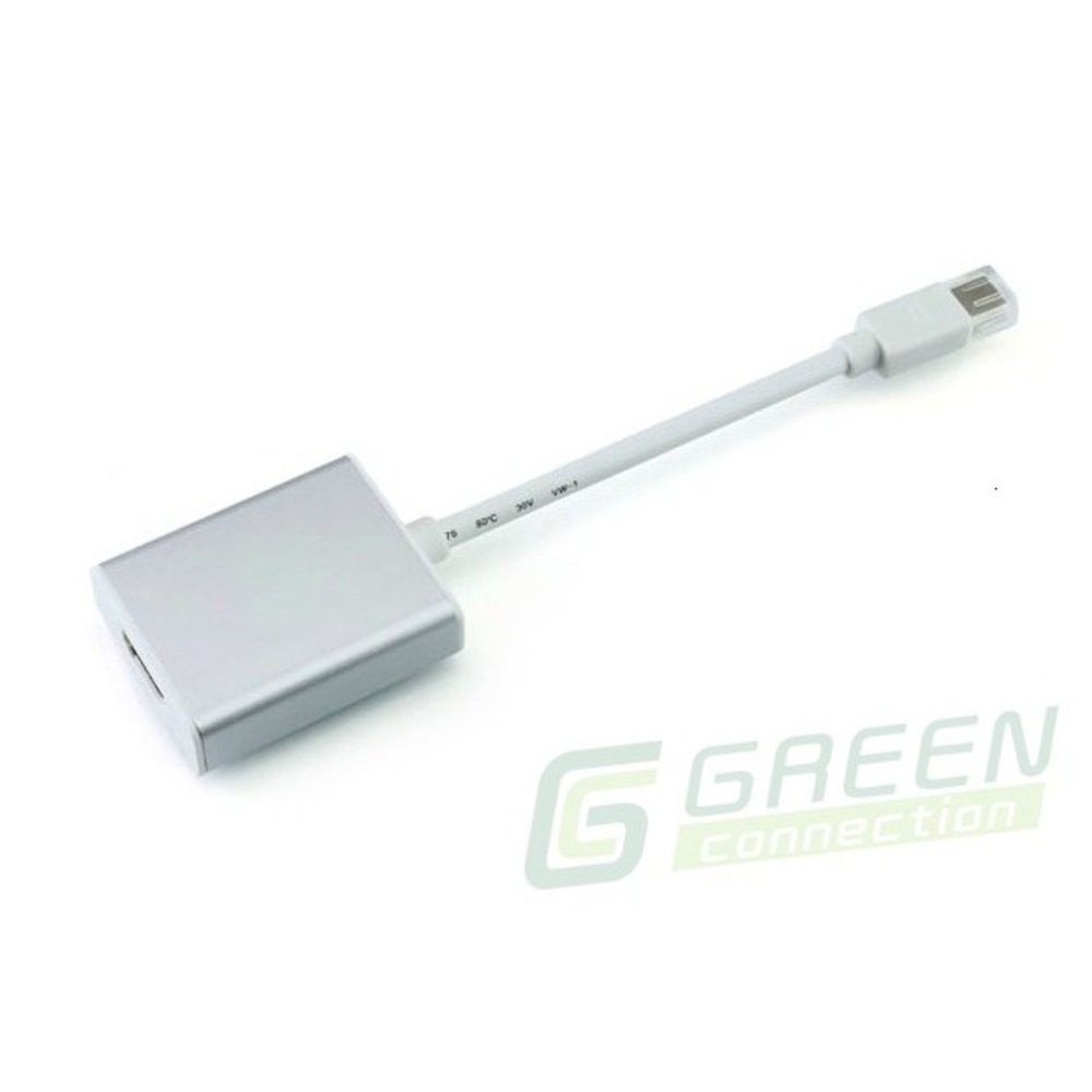 Переходник mini DisplayPort - HDMI Greenconnect GC-MDP2HD2