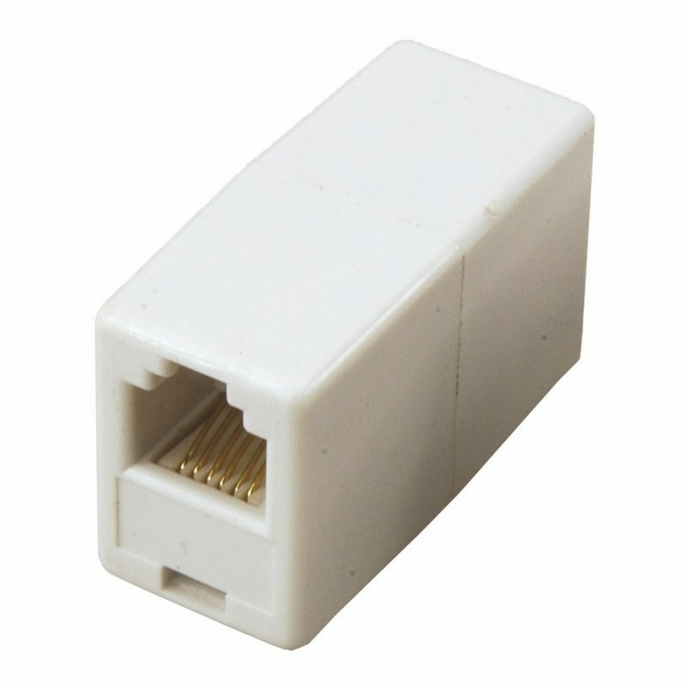Переходник RJ11 - RJ11 Rexant 03-0023 Проходной тeлефонный адаптер  RJ-12 (50 штук)
