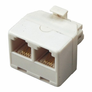 Переходник RJ11 - RJ11 Rexant 03-0031 Телефонный двойник RJ-14 (50 штук)