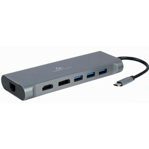 USB TypeC адаптер 8 в 1 Cablexpert A-CM-COMBO8-01